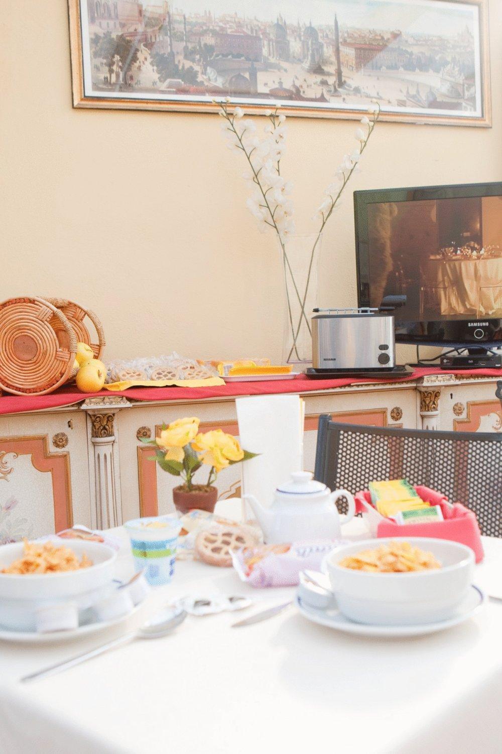 Hotel Antico Acquedotto Рим Ресторант снимка